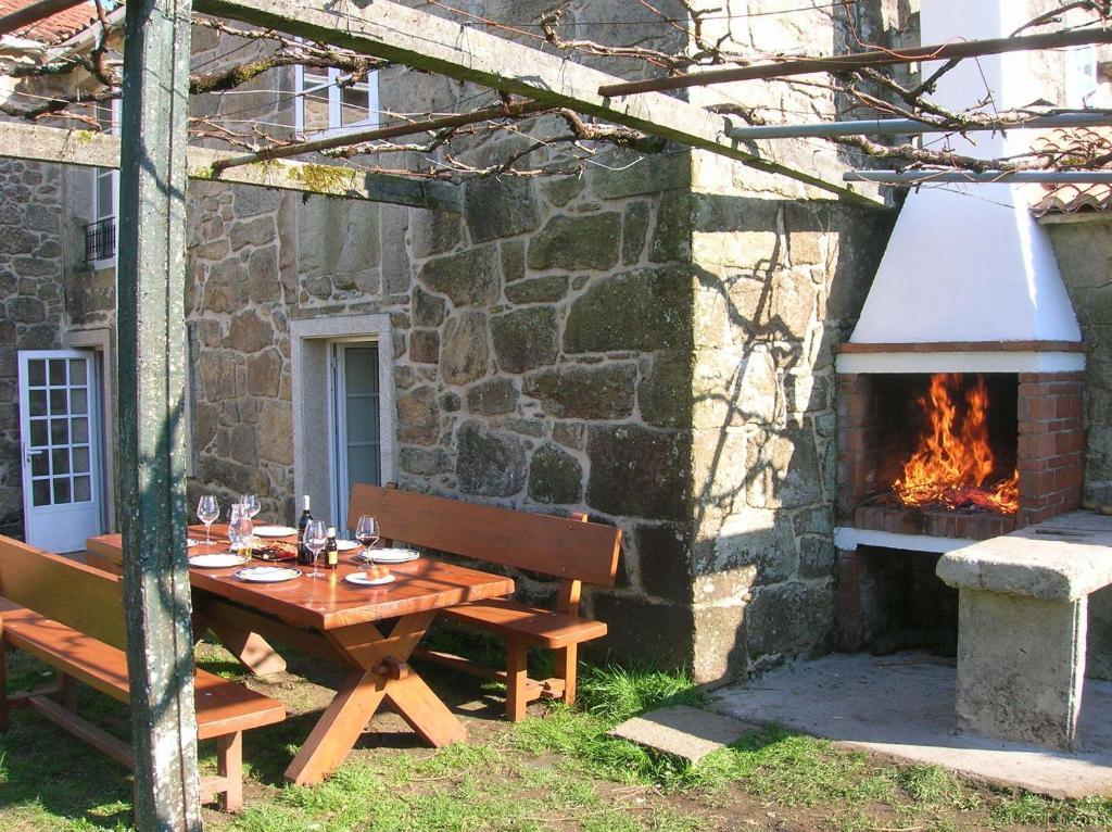 Pension - Albergue De Logrosa Negreira Buitenkant foto